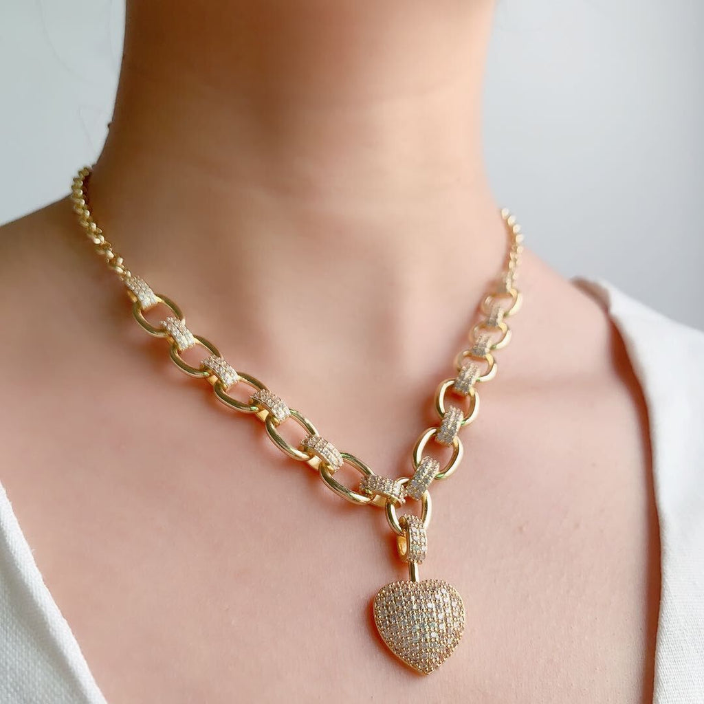 Luxury Heart Chunky Set