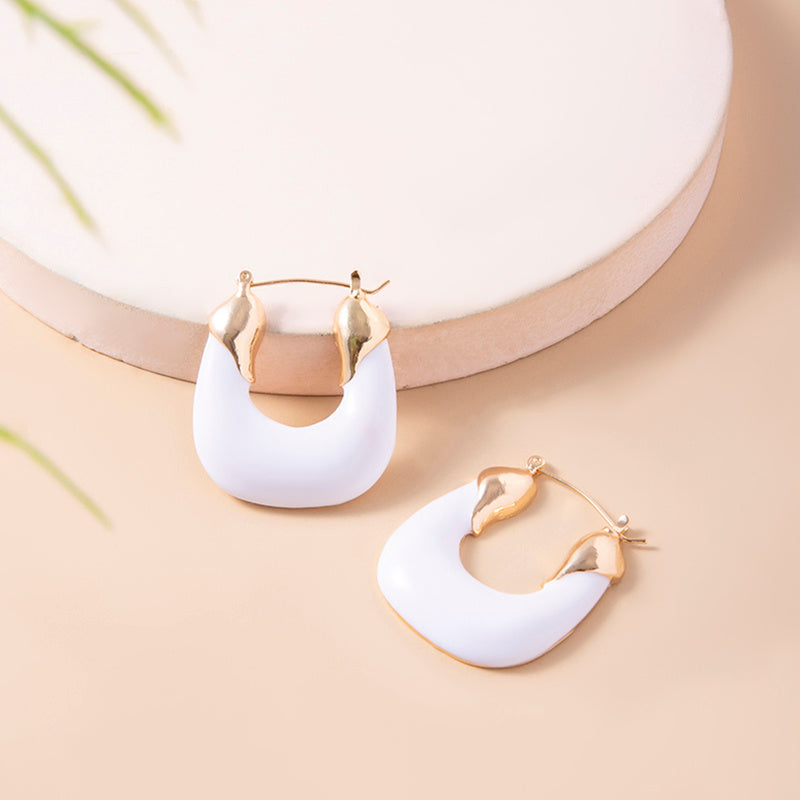 U Hoop Earrings