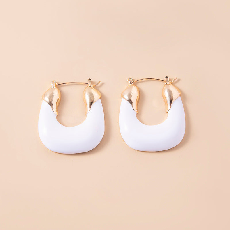 U Hoop Earrings