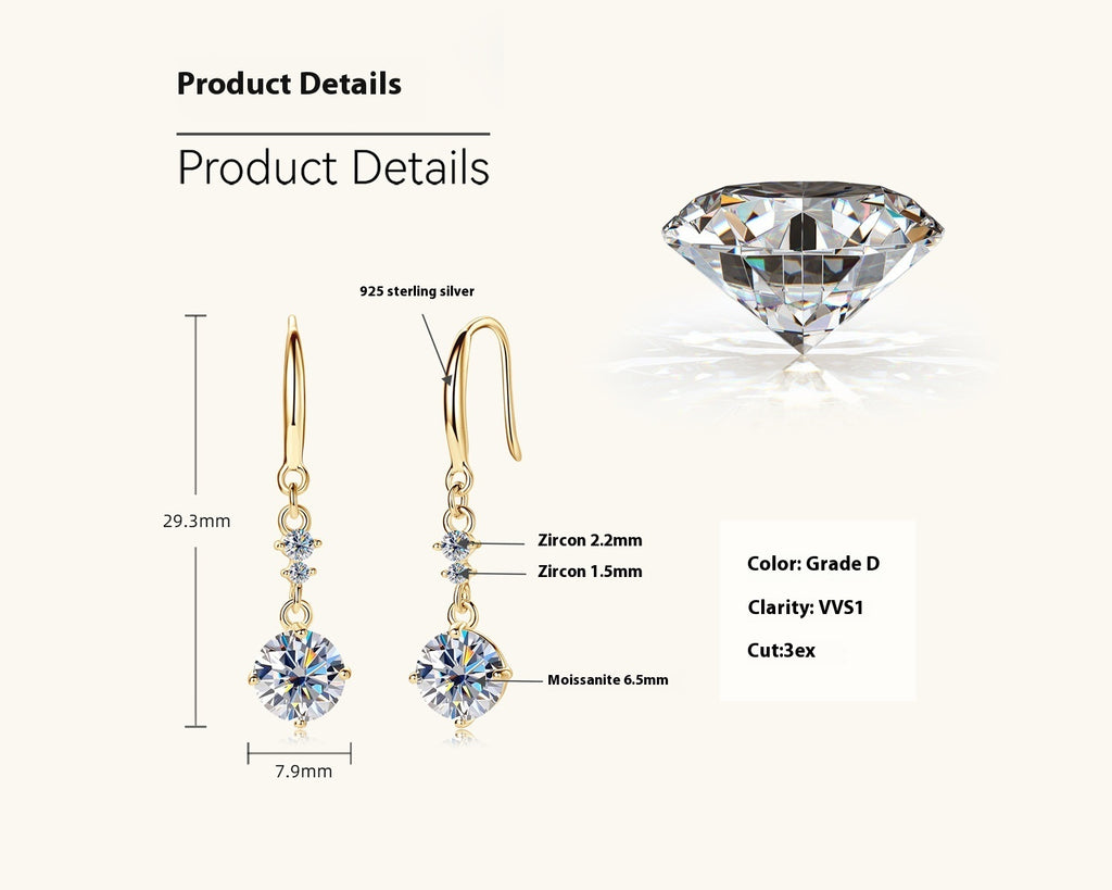 Moissanite Earrings