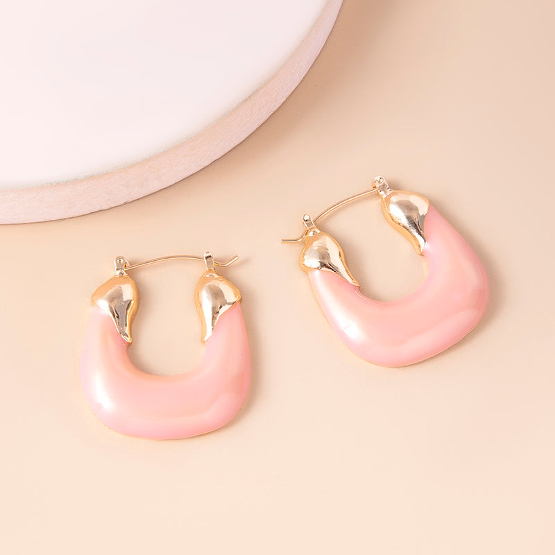 U Hoop Earrings