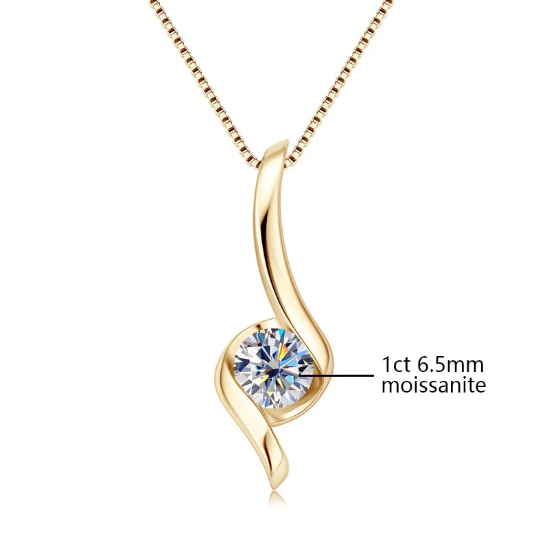925 SILVER MOISSANITE JEWELRY SET