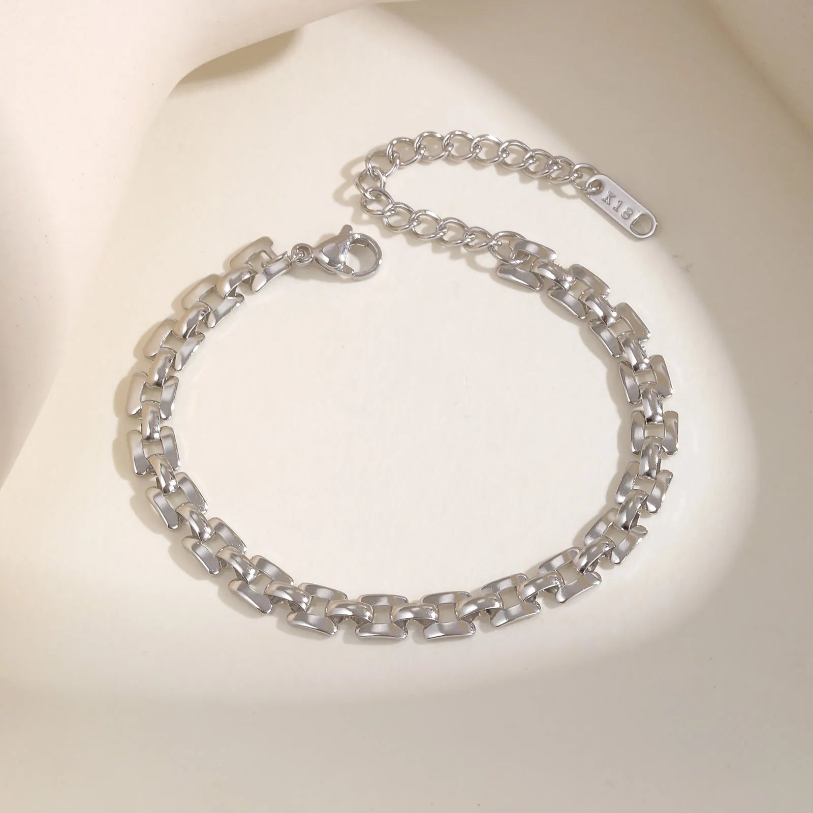 Watch Band Link Chain Bracelet
