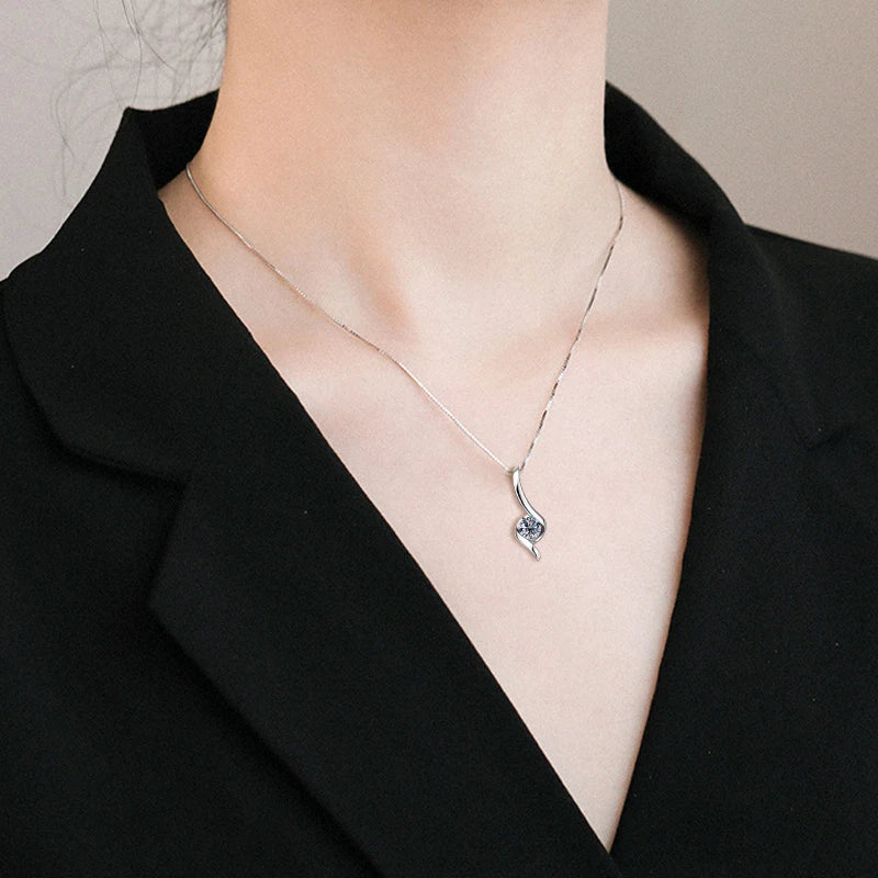 925 SILVER MOISSANITE JEWELRY SET