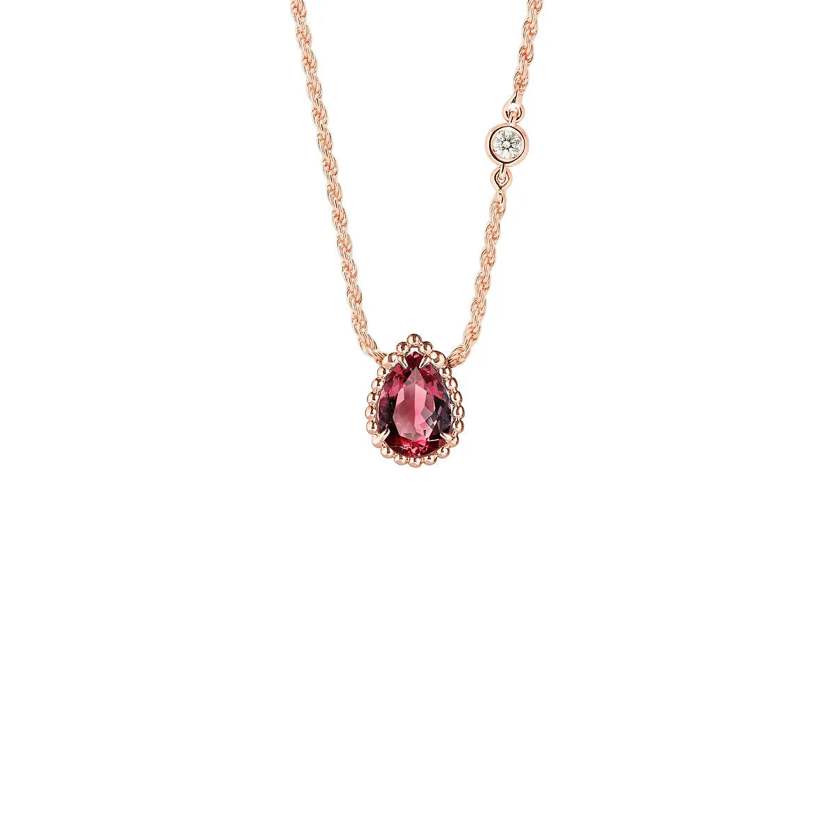 WATERDROP SILVER NECKLACE