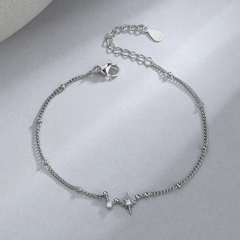 925 Stamp Silver Bracelet
