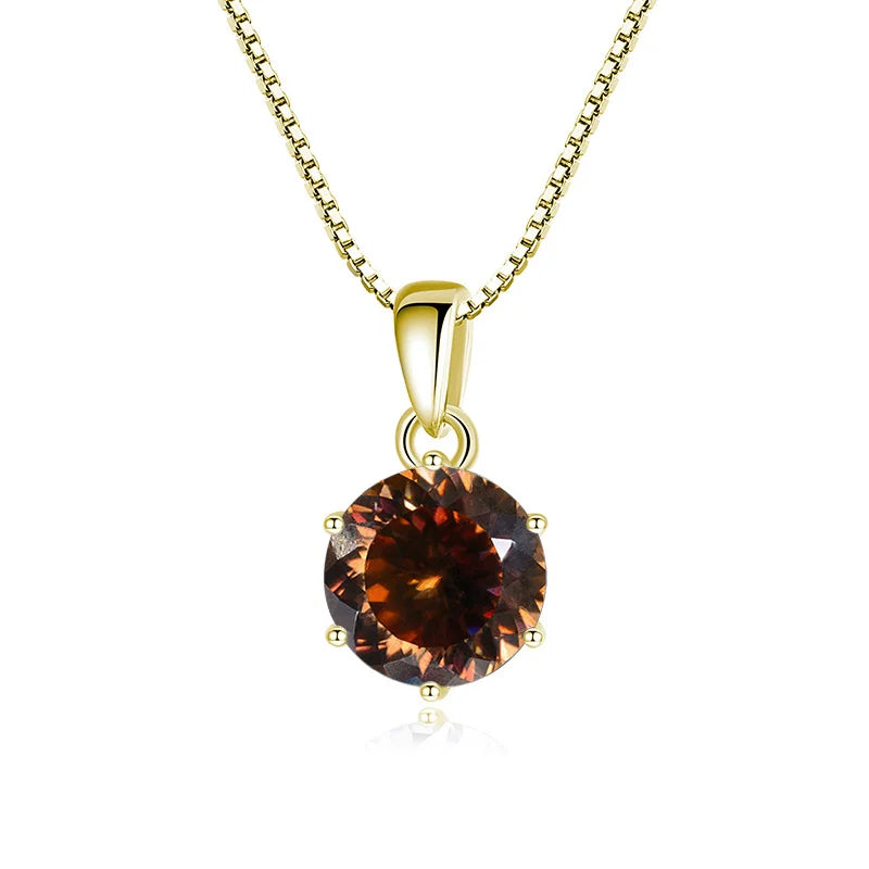 MOISSANITE SILVER NECKLACE