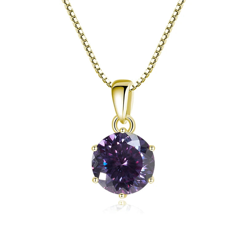 MOISSANITE SILVER NECKLACE