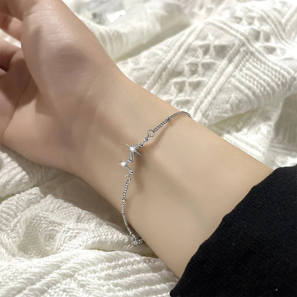925 Stamp Silver Bracelet