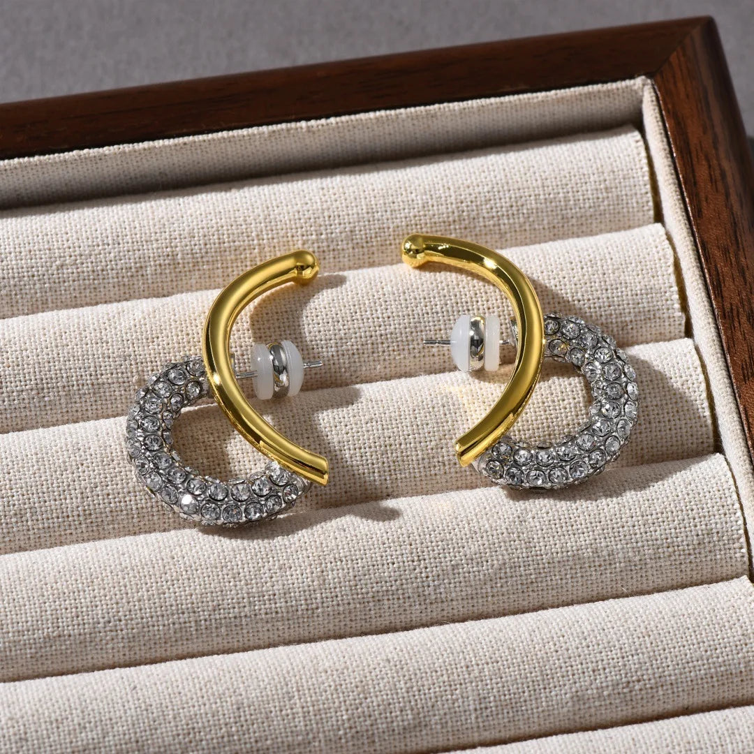 KNOTTED DESIGNER DROP EARRINGS