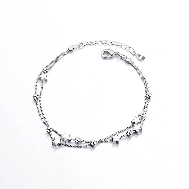 925 Stamp Silver Bracelet