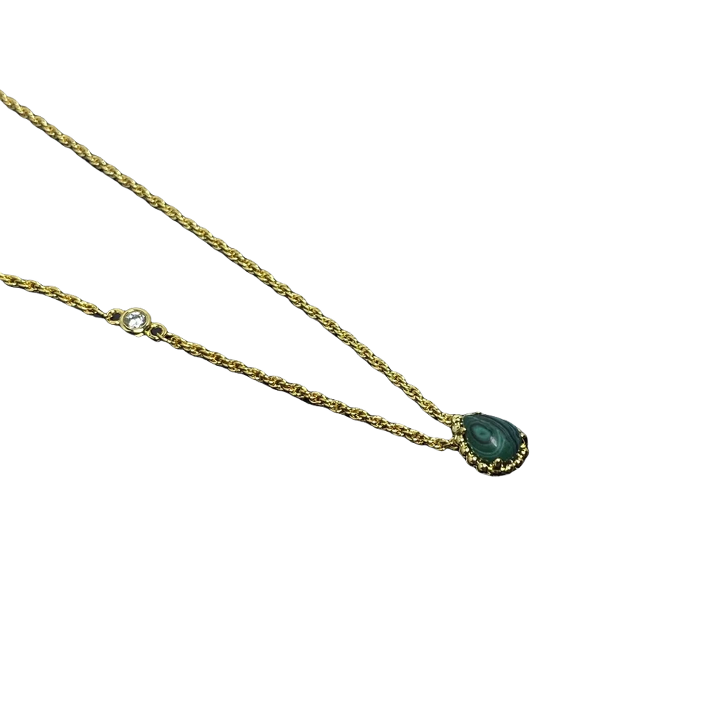 WATERDROP SILVER NECKLACE