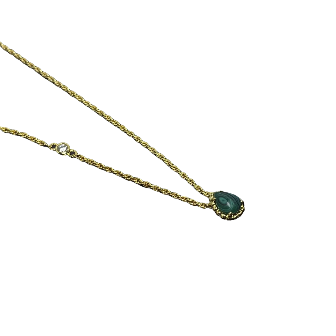 WATERDROP SILVER NECKLACE