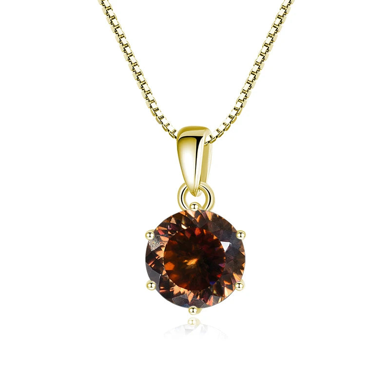 MOISSANITE SILVER NECKLACE