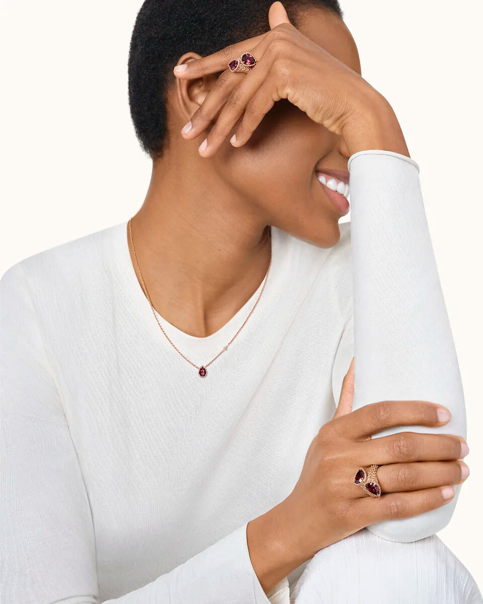 WATERDROP SILVER NECKLACE