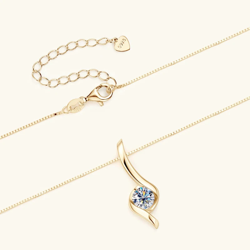 925 SILVER MOISSANITE JEWELRY SET