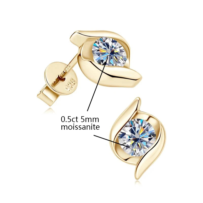 925 SILVER MOISSANITE JEWELRY SET