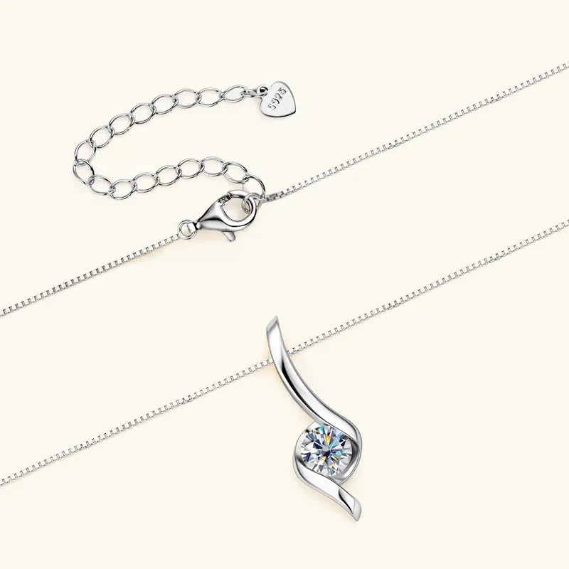 925 SILVER MOISSANITE JEWELRY SET