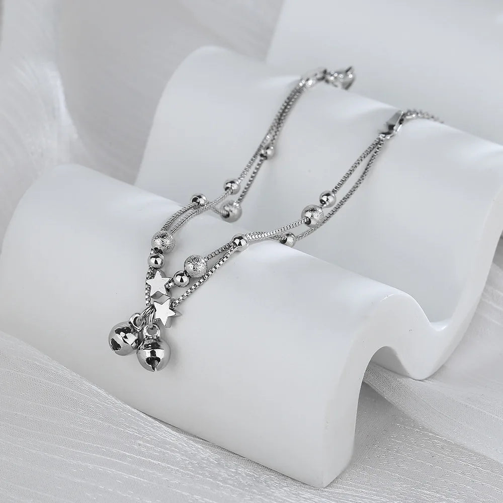 925 Stamp Silver Bracelet
