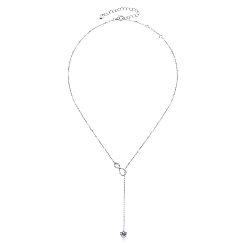925 Silver Infinity Necklace