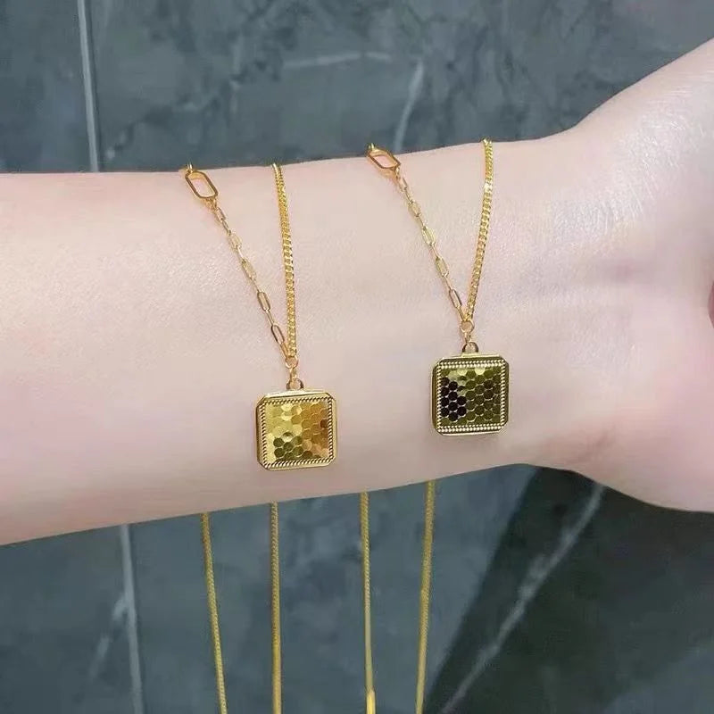 LUXURY 18K GOLD NECKLACE