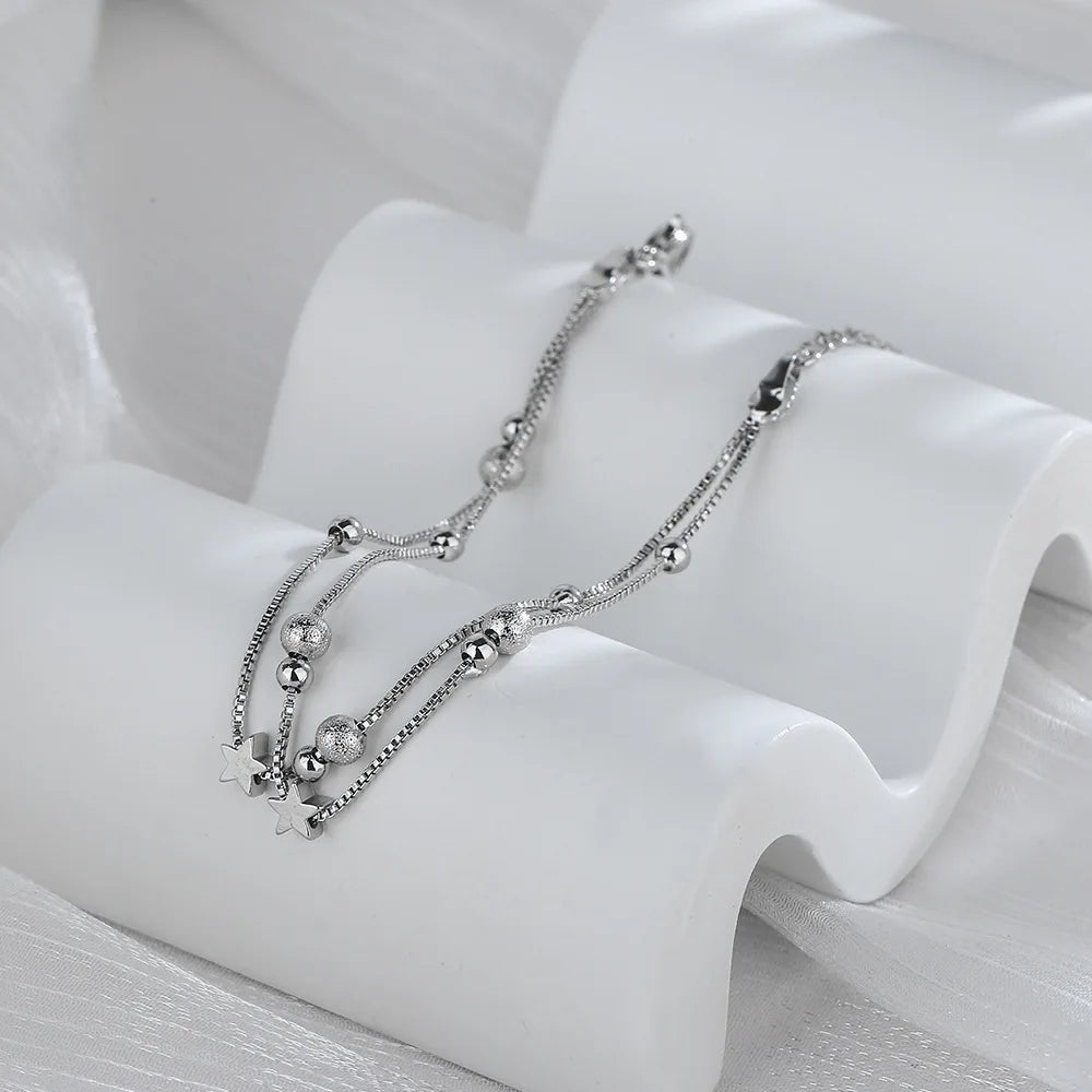 925 Stamp Silver Bracelet