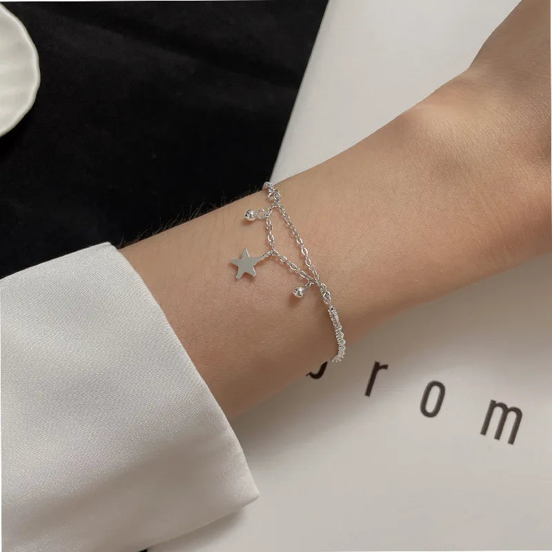 925 Stamp Silver Bracelet