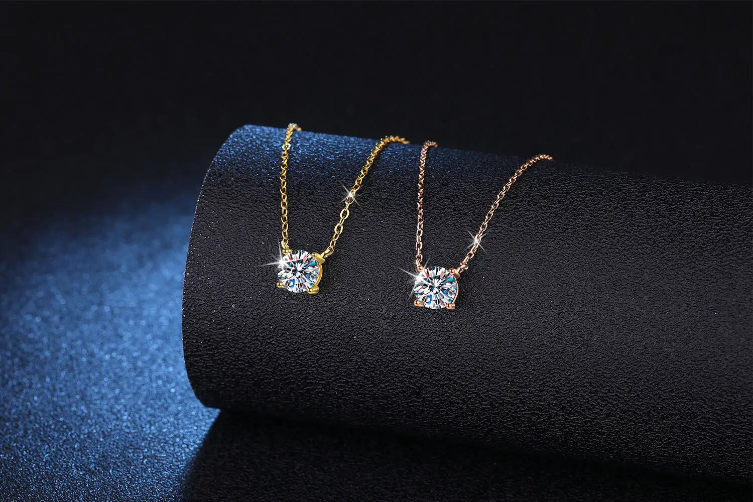 MOISSANITE SILVER WOMENS NECKLACE
