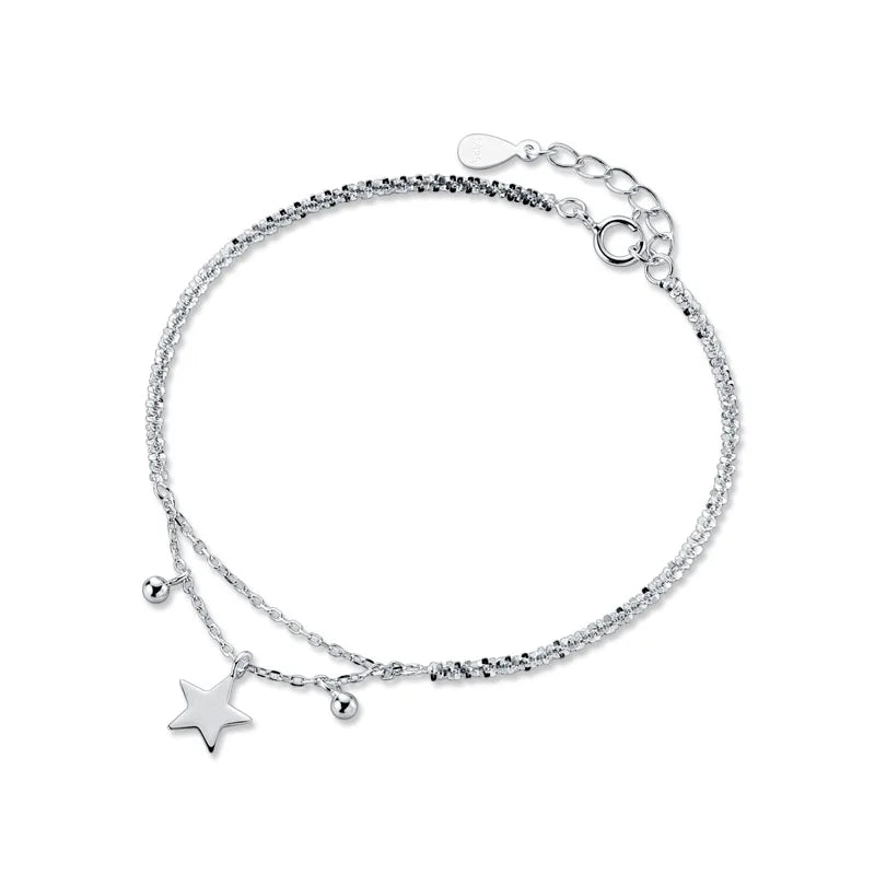 925 Stamp Silver Bracelet