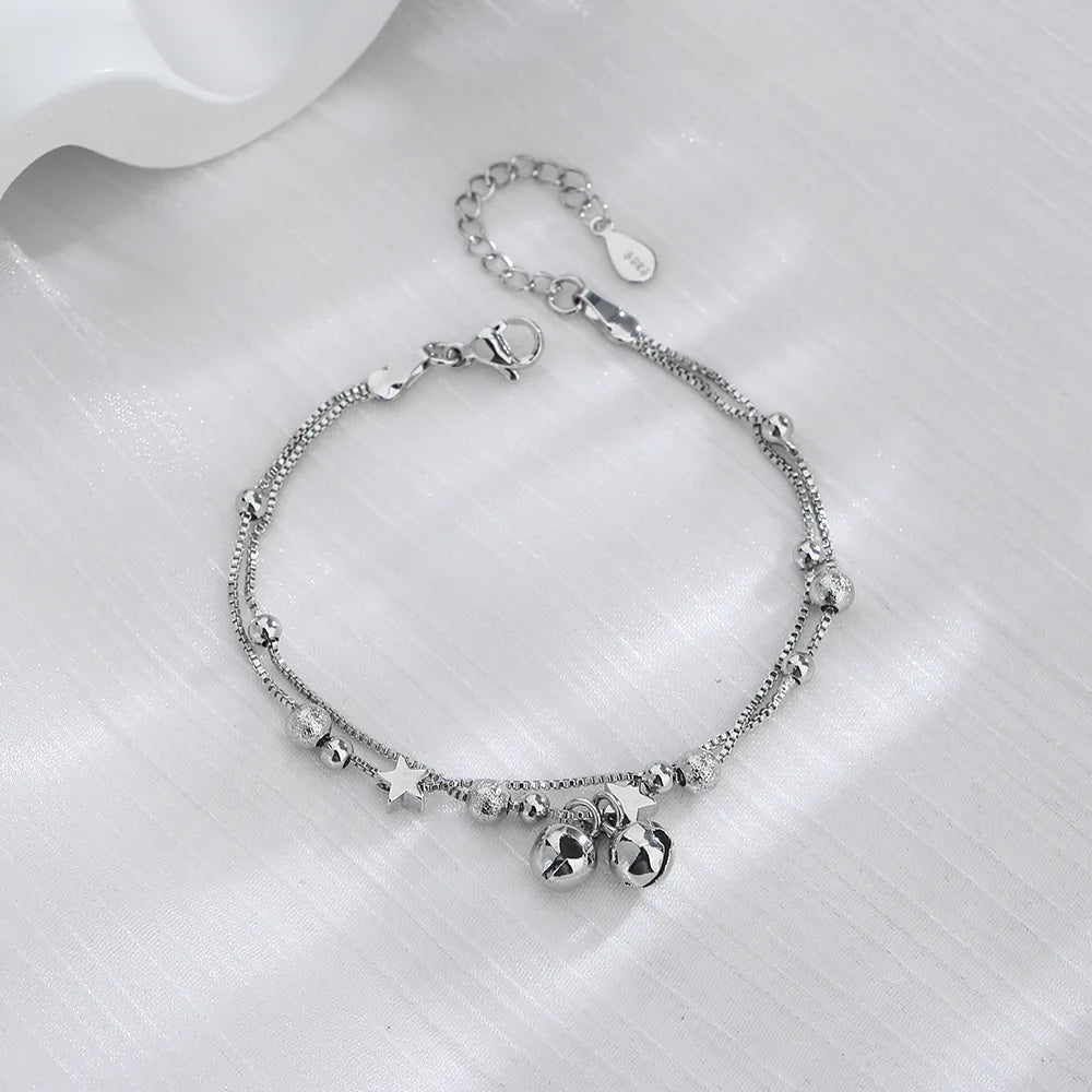 925 Stamp Silver Bracelet