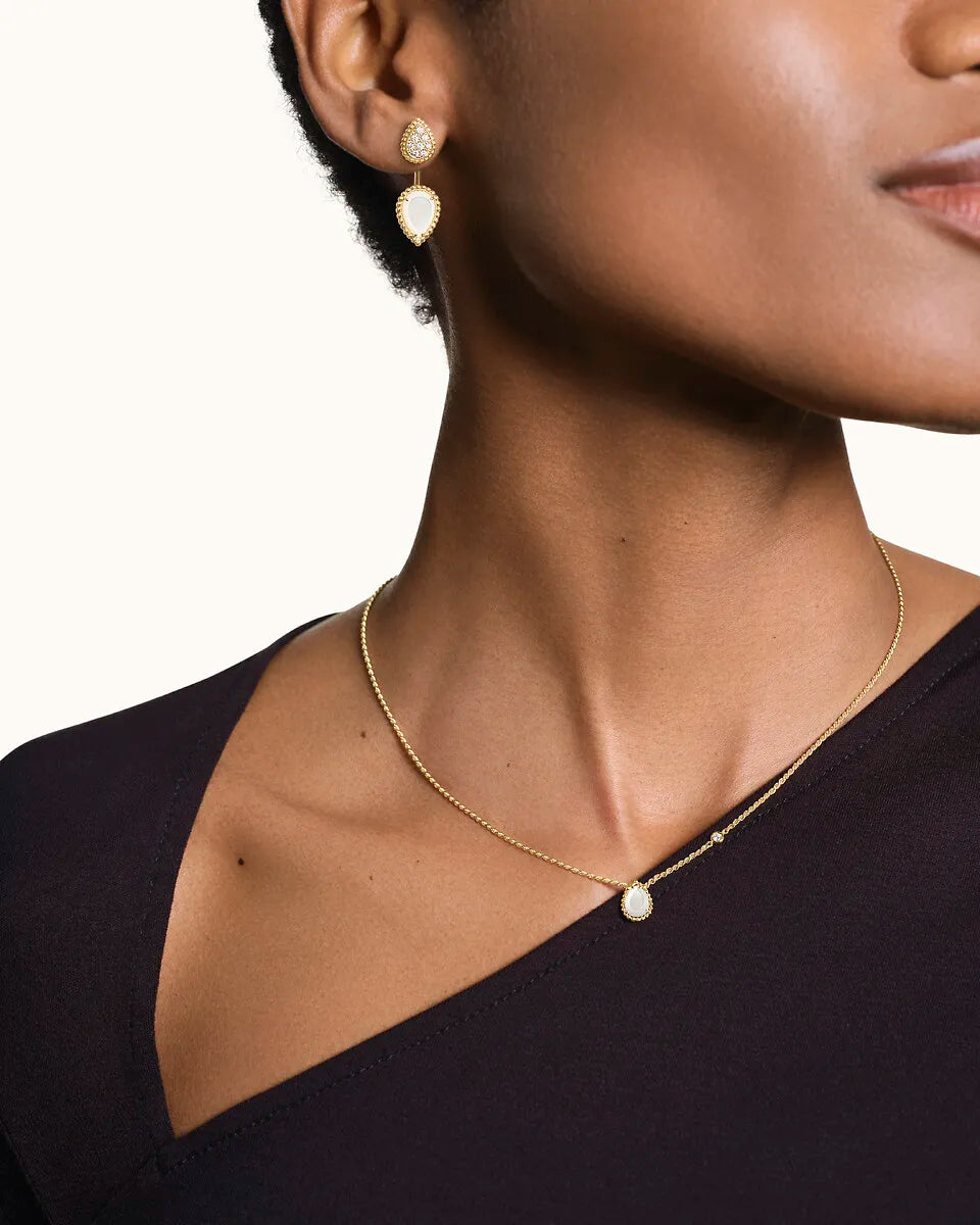 WATERDROP SILVER NECKLACE