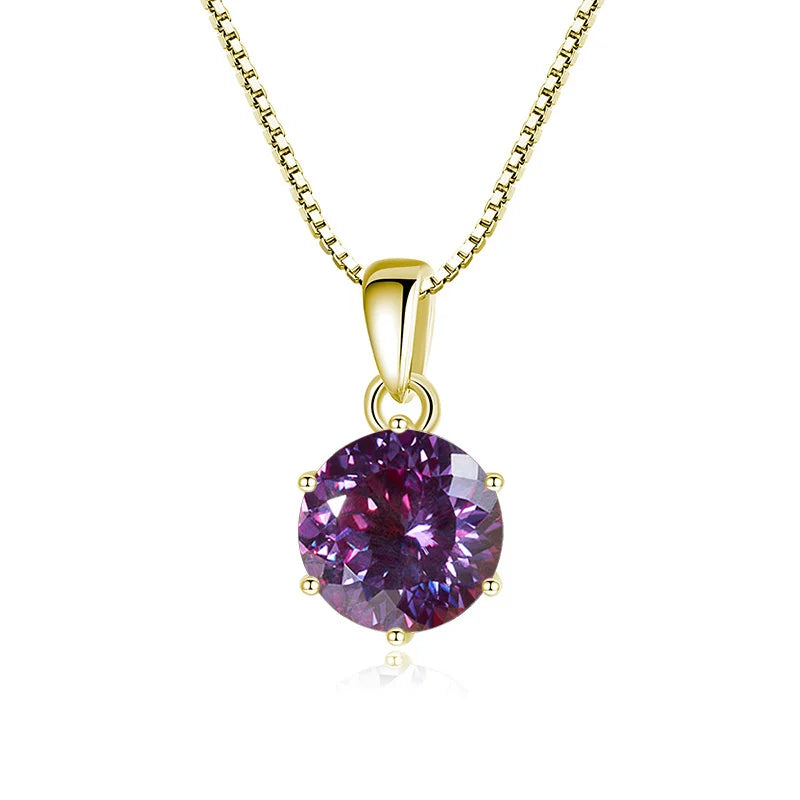 MOISSANITE SILVER NECKLACE