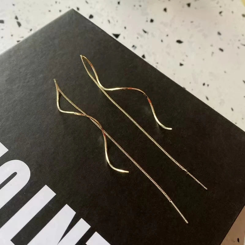 Long Tassel Earrings