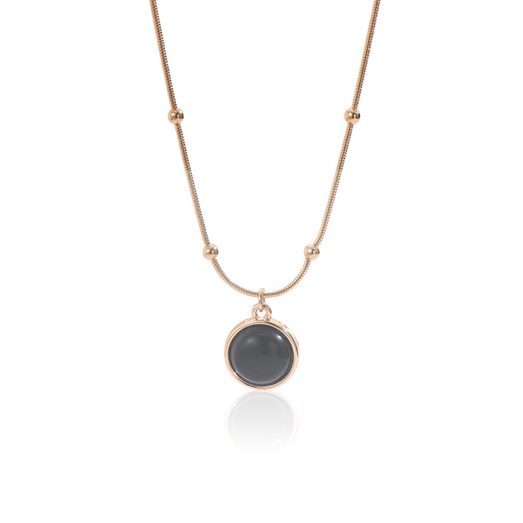 Mood Ring Gold Necklace