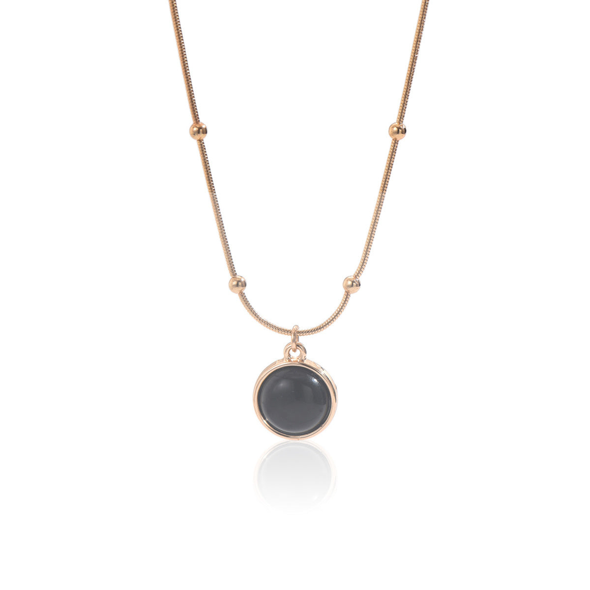 MOOD RING GOLD NECKLACE