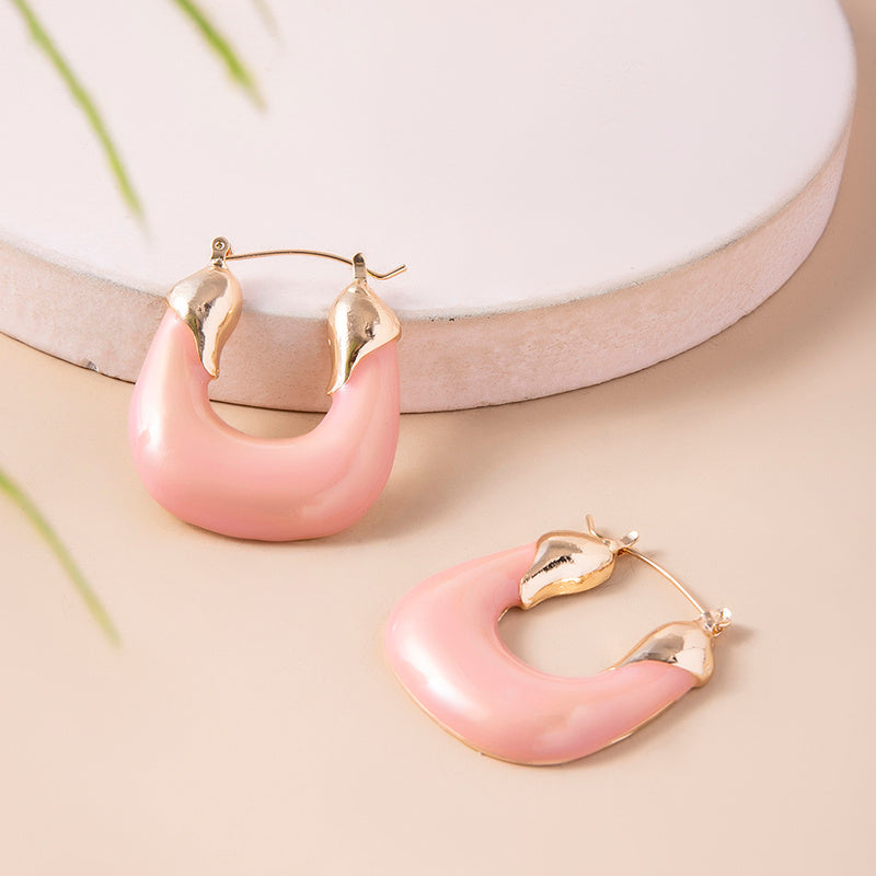 U Hoop Earrings